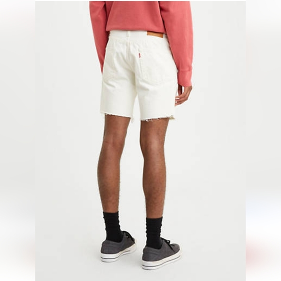 LEVIS 501 '93 SHORTS CUT OFF 7" INSEAM   NEW WITH TAGS OFF WHITE - Picture 5 of 16